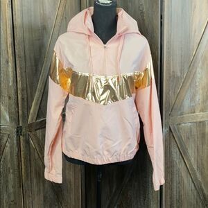 Ashley rose gold hoodie NWT